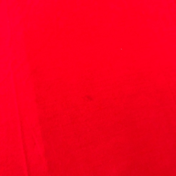 Soho New York & Company Red Strappy Open Long Sleeve Soft Tee Top - Picture 8 of 8